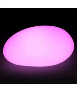 SASSO LED RGB DECORATIVO CON TELECOMANDO, 1W