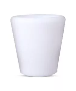 VASO DECORATIVO PER ESTERNO CON ILLUMINAZIONE LED RGB 28X29 CM