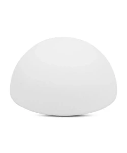 SEMI SFERA DECORATIVA DA ESTERNO LUMINOSA LED RGB RICARICABILE E CON TELECOMANDO 50X50X26 CM