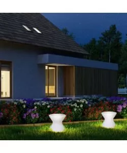 SGABELLO LUMINOSO LED RICARICABILE RGB 3W