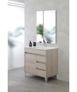 MOBILE BAGNO "MONDO" ROVERE, 82X47X85,5 CM