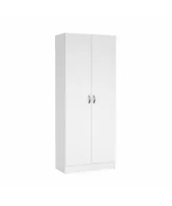 ARMADIO MULTIFUNZIONE BIANCO 69,2X34,6X170,4 CM