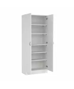 ARMADIO MULTIFUNZIONE BIANCO 69,2X34,6X170,4 CM