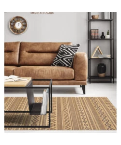 TAPPETO DA INTERNO IN BAMBOO "ETNIC NATURAL", 140X200 CM