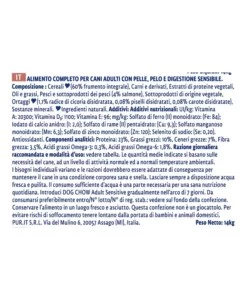 CROCCHETTE PER CANI PURINA "DOG CHOW" ADULTO DI TUTTE LE TAGLIE CON SALMONE 14 KG