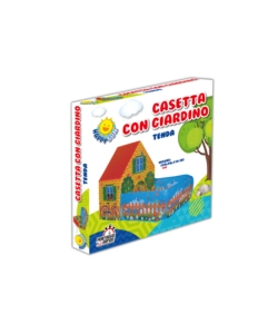 TENDA DA ESTERNO PER BAMBINI MODELLO CASETTA CON GIARDINO, 150X90X110 CM