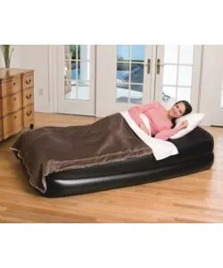 MATERASSO SINGOLO GONFIABILE BESTWAY TRITECH FLOCCATO, 191X97X46 CM