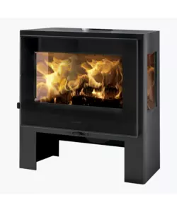 STUFA A LEGNA PANADERO "CAPRI 3V" GRIGIO 5,9 KW