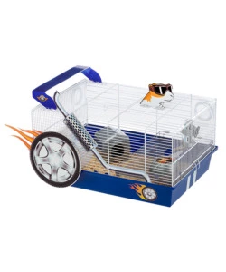 GABBIA DRAGSTER PER CRICETI BIANCA - FERPLAST