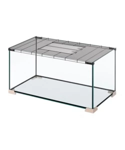 GABBIA PER TOPI E RATTI IN VETRO " JERRY 80", 101,7X51,9X53,1 CM - FERPLAST
