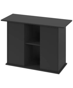 MOBILE IN LEGNO PER ACQUARIO - STAND BUBAI 100 NERO, 101 x 41 x h 73 CM - FERPLAST