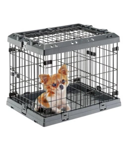 GABBIA BOX  PER CANI PIEGHEVOLE "SUPERIOR 60", 62X47X50 CM - FERPLAST