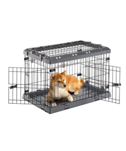 GABBIA BOX  PER CANI PIEGHEVOLE "SUPERIOR 75", 77X51X55 CM - FERPLAST