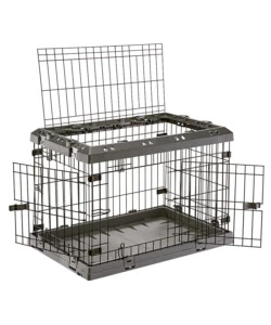 GABBIA BOX  PER CANI PIEGHEVOLE "SUPERIOR 75", 77X51X55 CM - FERPLAST