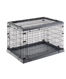 GABBIA BOX  PER CANI PIEGHEVOLE "SUPERIOR 105", 107X77X73,5 CM - FERPLAST