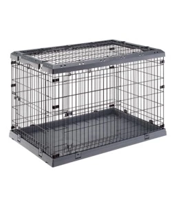 GABBIA BOX  PER CANI PIEGHEVOLE "SUPERIOR 105", 107X77X73,5 CM - FERPLAST