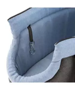 BORSA IN TESSUTO PER IL TRASPORTO DI GATTI E CANI DI PICCOLA TAGLIA "AZZURRO 60" - FERPLAST