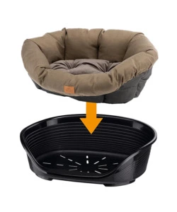 RICAMBIO CUSCINO PER CUCCIA "SIESTA DELUXE", 85X62X28,5 CM - FERPLAST