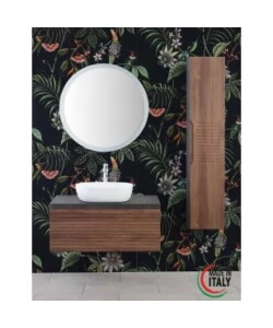 MOBILE BAGNO "RAVELLO" NOCE, 90X46X40 CM