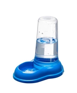 DISTRIBUTORE DI CIBO O ACQUA PER CANI E GATTI "AZIMUT 600", BLU- FERPLAST