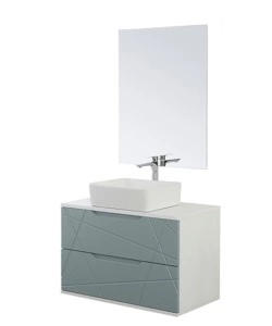 MOBILE BAGNO SOSPESO "FURORE" VERDE SALVIA, 90X46X58,5 CM