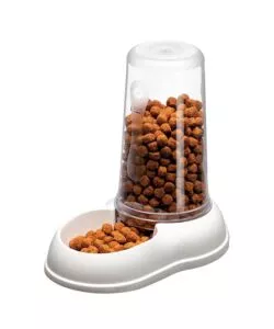 DISTRIBUTORE DI CIBO O ACQUA PER CANI E GATTI "AZIMUT 1500", BIANCO - FERPLAST