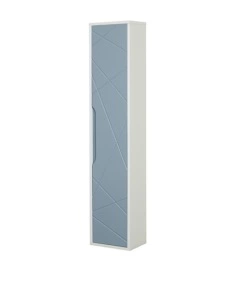 MOBILE SOSPESO "FURORE" AZZURRO POLVERE, 30X24X150 CM