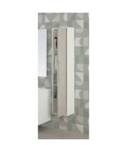 MOBILE SOSPESO "FURORE" TORTORA, 30X24X150 CM