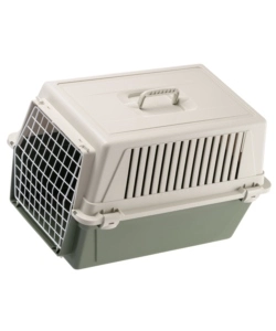 Trasportino per gatti e cani di piccola taglia Ferplast "Atlas 30" verde 40x60x38 cm