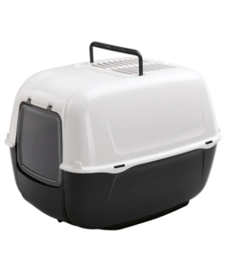 LETTIERA TOILETTE GATTO CHIUSA FERPLAST "PRIMA" NERO 39,5X52,5X38 CM