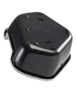 LETTIERA TOILETTE GATTO ANGOLARE APERTA FERPLAST "DAMA" NERO 57,5X51,5X22 CM