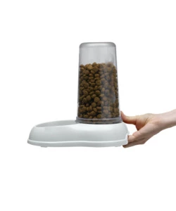 DISTRIBUTORE DI CIBO O ACQUA PER CANI E GATTI "AZIMUT 600", BIANCO - FERPLAST