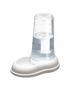 DISTRIBUTORE DI CIBO O ACQUA PER CANI E GATTI "AZIMUT 600", BIANCO - FERPLAST