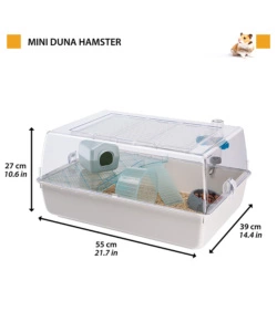 GABBIA PER CRICETI "MINI DUNA", 55X39X27 CM - FERPLAST