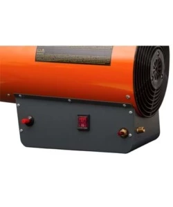 GENERATORE ARIA CALDA A GAS QLIMA ARANCIONE 10 KW CON REGOLATORE