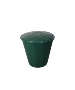 KIT SERBATOIO PER RACCOLTA ACQUA PIOVANA VERDE 210 L