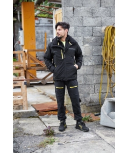 GIACCA DA LAVORO U-POWER "WINK" BLACK CARBON, TG XL