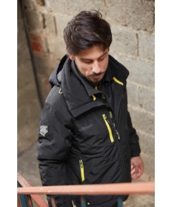 GIACCA DA LAVORO U-POWER "WINK" BLACK CARBON, TG XL