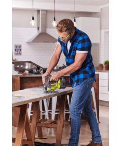 SEGHETTO ALTERNATIVO BRUSHLESS A BATTERIA R18JS7-0 SOLO CORPO MACCHINA BATTERIA NON INCLUSA - RYOBI
