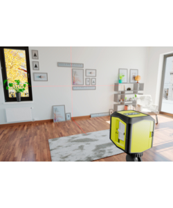 LIVELLA LASER ROSSO A 2 LINEE RBCLLR1 - RYOBI