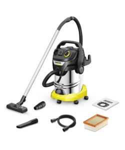 ASPIRATORE SOLIDI LIQUIDI ELETTRICO KARCHER "KWD 6 P S V-30/8/22/T" 1300W 30 LT
