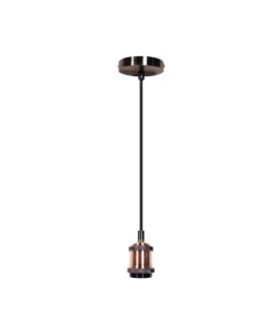 LAMPADA A SOSPENSIONE "PENDEL" BRONZO 1,5 MT, E27