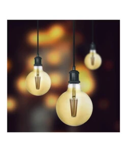 LAMPADA A SOSPENSIONE "PENDEL" NERO 1,5 MT, E27