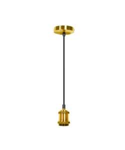 LAMPADA A SOSPENSIONE "PENDEL" OTTONE 1,5 MT, E27