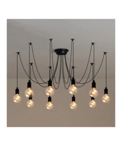 LAMPADARIO "SPIDER" 10 BRACCI, E27