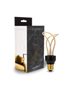 LAMPADINA LED DECORATIVA "DOPPIO IRREGOLARE" 480 LM, E27