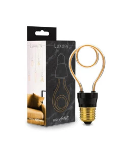 LAMPADINA LED DECORATIVA "DOPPIA SPIRALE" 240 LM, E27