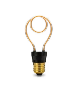 LAMPADINA LED DECORATIVA "DOPPIA SPIRALE" 240 LM, E27