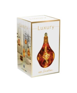 LAMPADINA LED DECORATIVA "ALIEN" BRONZO 120 LM, E27