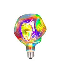 LAMPADINA LED DECORATIVA "ALIEN" RAINBOW 210 LM, E27